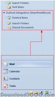 SharePoint Outlook Integration 2.0 screenshot